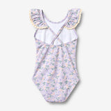 Wheat Main Badedrakt Doris Swimsuit 9605 purple light petunias