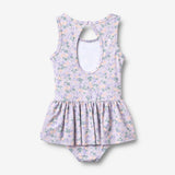 Wheat Main Badedrakt Erna Swimsuit 9605 purple light petunias