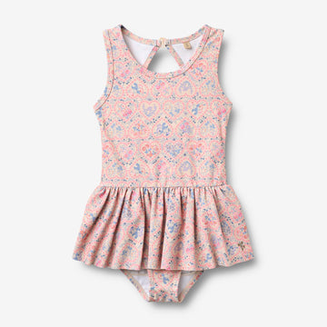 Wheat Main Badedrakt Erna Swimsuit 9650 pink heart flowers