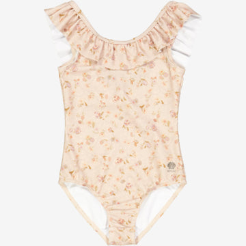 Wheat Main  Badedrakt Marie-Louise Swimwear 1492 purple poppy flowers