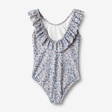 Wheat Main  Badedrakt Marie-Louise Swimwear 1301 blue flower meadow