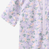 Wheat Main Badedrakt S/S Cas Swimsuit 9605 purple light petunias