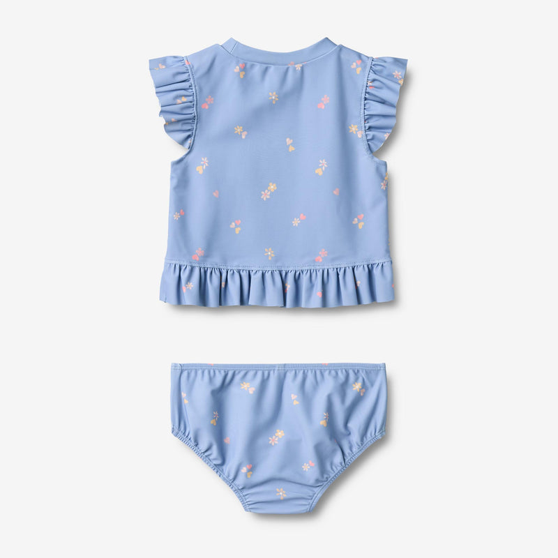 Wheat Main Badesett 2-delt Alma Swimwear 9525 morning sky hearts