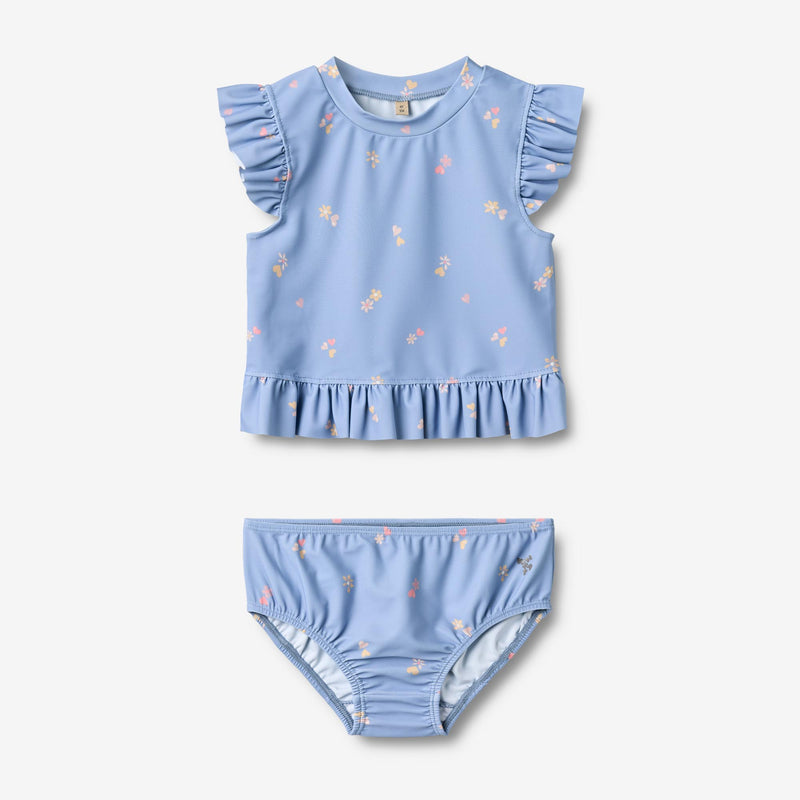 Wheat Main Badesett 2-delt Alma Swimwear 9525 morning sky hearts