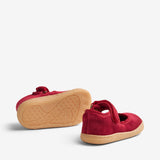 Wheat Footwear Ballerina Audrey Shoe 9697 red cherry