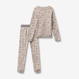 Wheat Outerwear Baselayer-sett Baselayer 9795 grey winter flowers