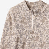 Wheat Outerwear Baselayer Halfzip Wino Baselayer 9795 grey winter flowers