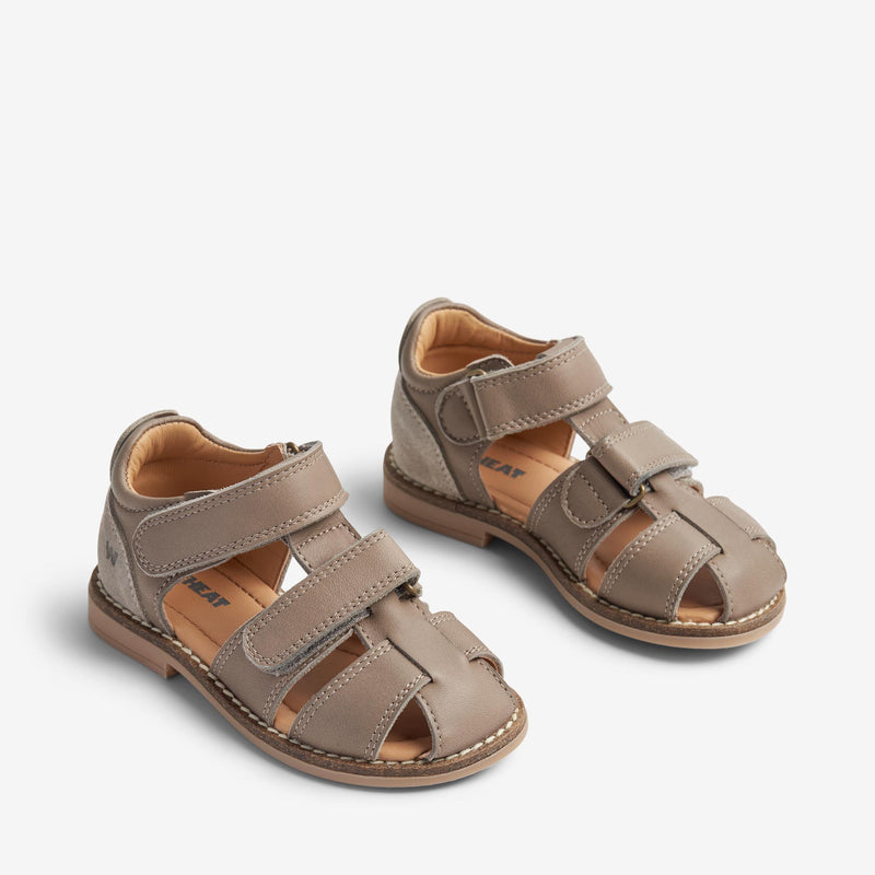 Wheat Footwear  Bassi Lukket Sandal Sandals 0070 gravel