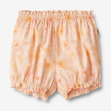 Wheat Main  Bleiebukser Angie Shorts 9061 alabaster flower bobbles