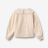 Wheat Main Blondeskjorte Flora Shirts and Blouses 9629 almond peach