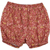 Wheat Main Bloomers Shorts 9082 flowers and cats