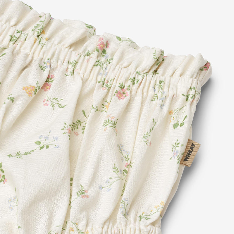 Wheat Main Bloomers Silla Shorts 9426 ivory checked flowers