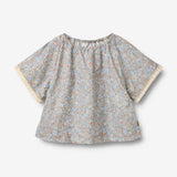 Wheat Main Blouse Hannah Blouse 2650 air blue flowers