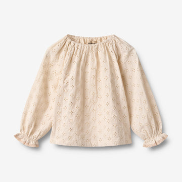 Wheat Main Blouse L/S Merle Blouse 3129 eggshell