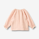 Wheat Main Blouse Merle Blouse 9652 powder hearts