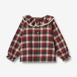Wheat Main Bluse Elin Shirts and Blouses 9588 red blue check