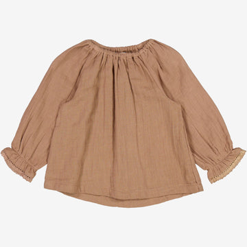 Wheat Main  Bluse Merle | Baby Shirts and Blouses 2035 mellow blush