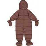 Wheat Outerwear Bobledress Baby Snowsuit 2449 powder plum dots