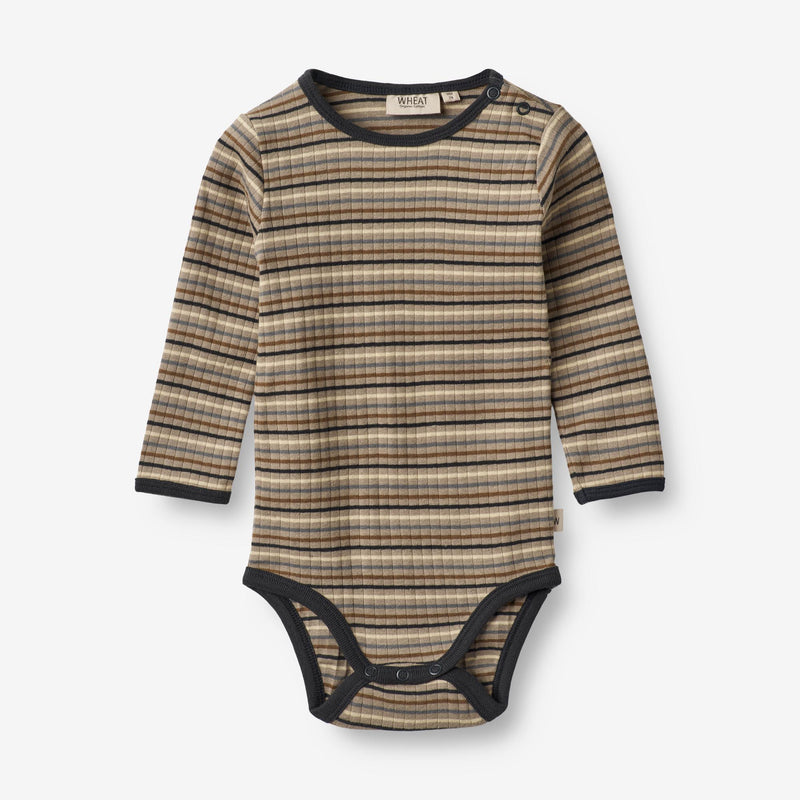 Wheat Main  Body Berti | Baby Underwear/Bodies 0181 multi stripe