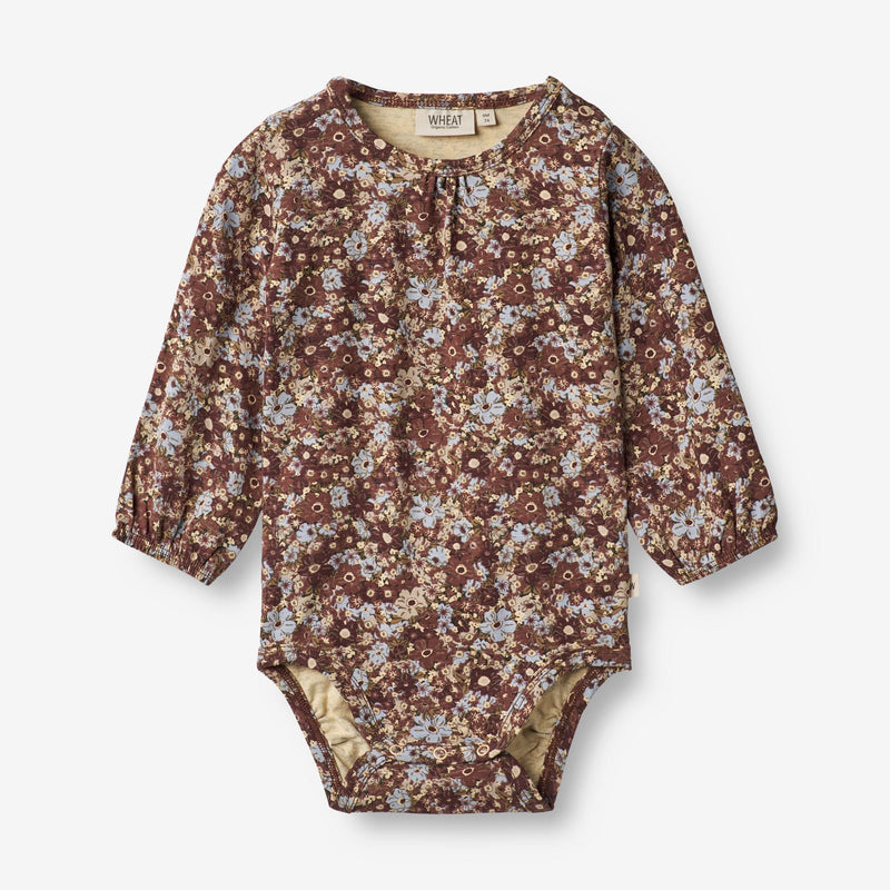 Wheat Main  Body Elmine | Baby Underwear/Bodies 9407 flowers in plenty