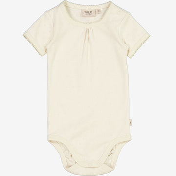 Wheat Main  Body Frills SS Underwear/Bodies 3129 eggshell 