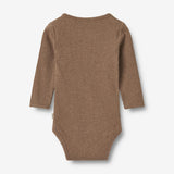 Wheat Main Body L/S Benny Underwear/Bodies 9549 coffee melange