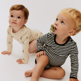 Wheat Main Body L/S Berti Body 9432 navy rib stripe