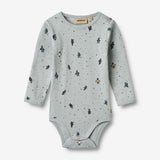Wheat Main Body L/S Berti Underwear/Bodies 9569 soft rain penguins