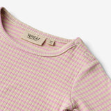 Wheat Main  Body L/S Berti Underwear/Bodies 2354 pink lilac stripe