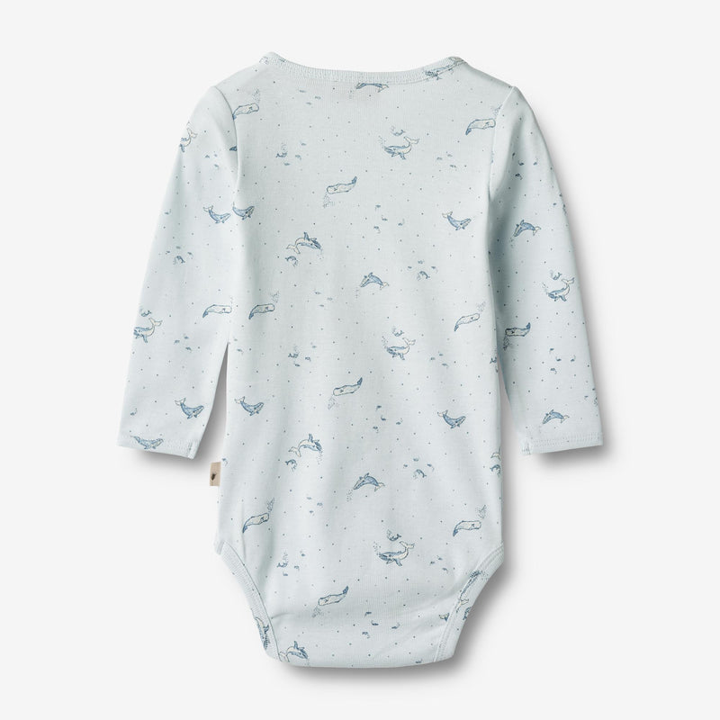 Wheat Main  Body L/S Berti Underwear/Bodies 4032 light blue whales