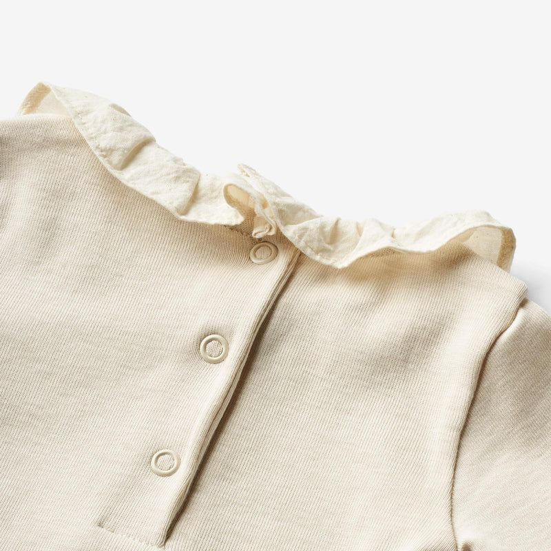 Wheat Main Body L/S Ena Underwear/Bodies 3129 eggshell