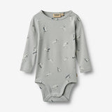 Wheat Main Body L/S Freddie Body 9035 dogs with dots