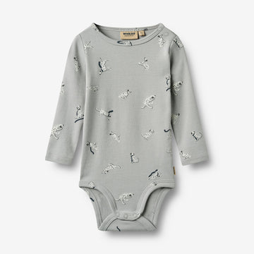Wheat Main Body L/S Freddie Body 9035 dogs with dots