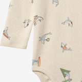 Wheat Main Body L/S Freddie Body 9669 whale friends