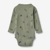 Wheat Main Body L/S Freddie Underwear/Bodies 9552 dusty green cars