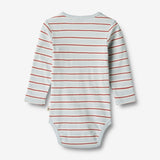 Wheat Main  Body L/S Freddie Underwear/Bodies 4031 light blue stripe