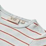 Wheat Main  Body L/S Freddie Underwear/Bodies 4031 light blue stripe