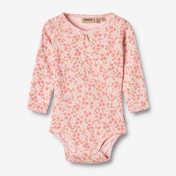Wheat Main  Body L/S Liv Underwear/Bodies 2475 rose flowers