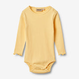Wheat Main Body L/S Regitze Underwear/Bodies 9425 golden yellow