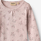 Wheat Main Body L/S Roselinde Body 1358 lilac flowers