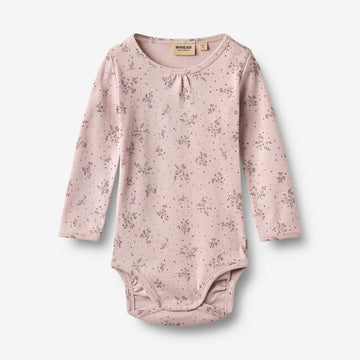 Wheat Main Body L/S Roselinde Body 1358 lilac flowers