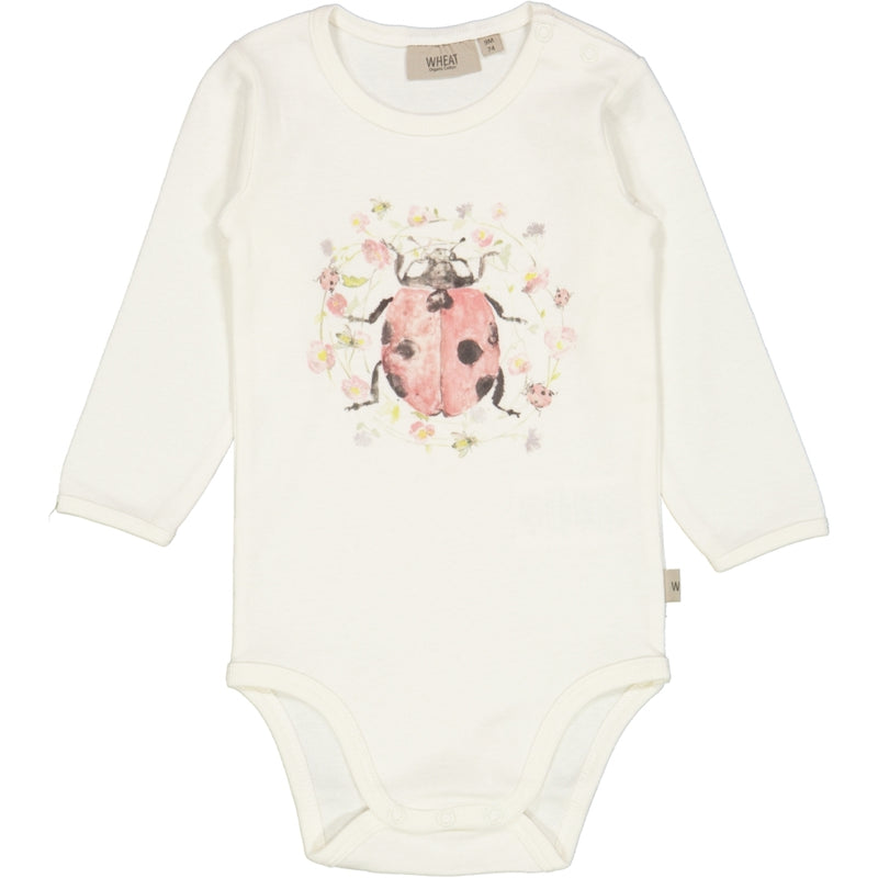 Wheat Main Body Ladybug LS Underwear/Bodies 3182 ivory 