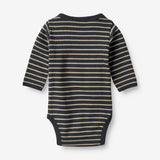 Wheat Main  Body Omslag  | Baby Underwear/Bodies 1433 navy stripe