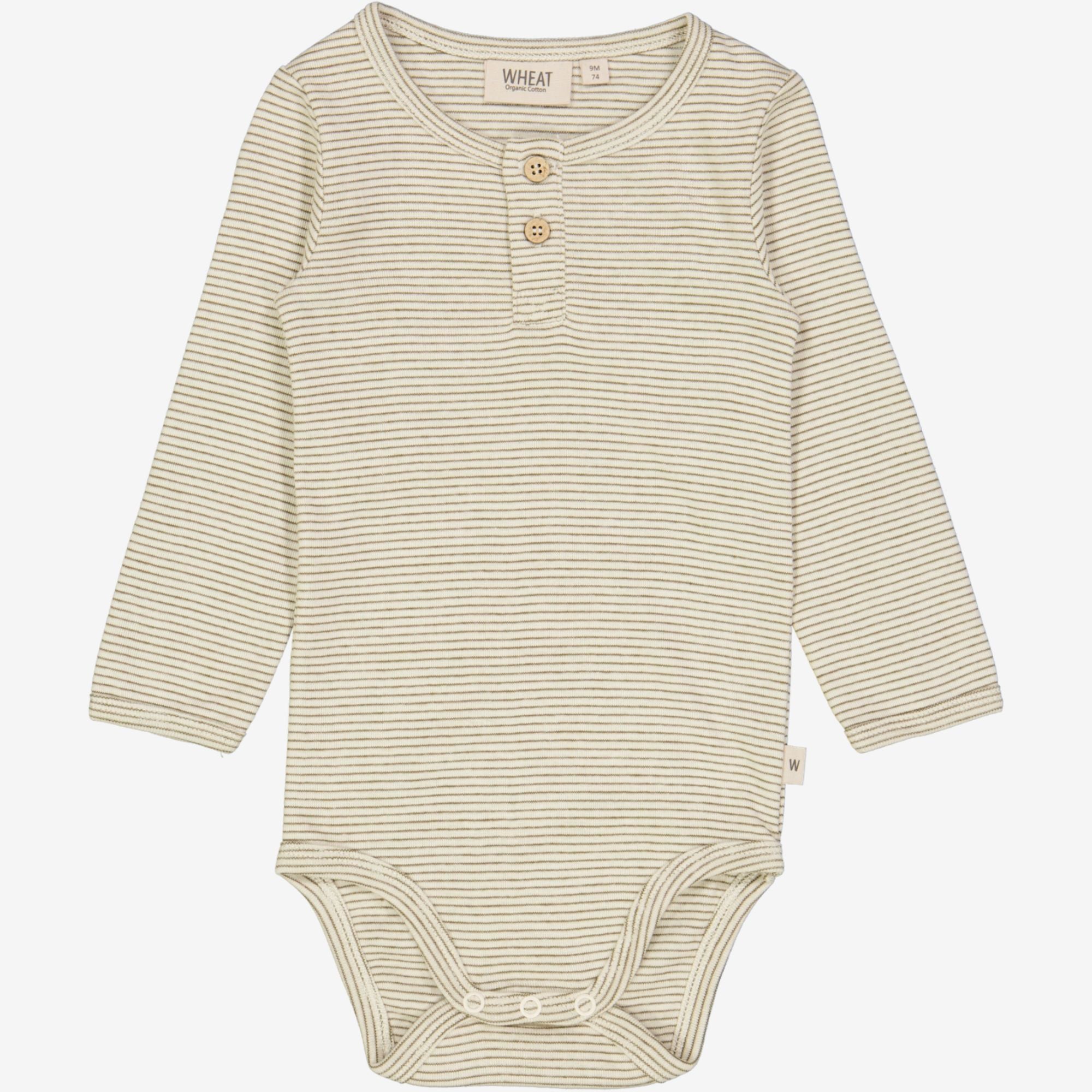 Body Placket Kantbånd - seaweed stripe – Wheat.no