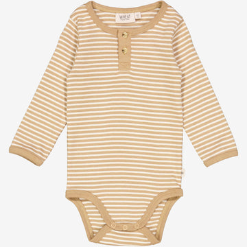 Wheat Main  Body Placket Kantbånd Underwear/Bodies 3307 cappuccino stripe