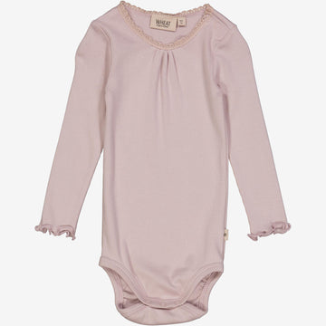 Wheat Main  Body Rib Blonder LS Underwear/Bodies 1354 soft lilac