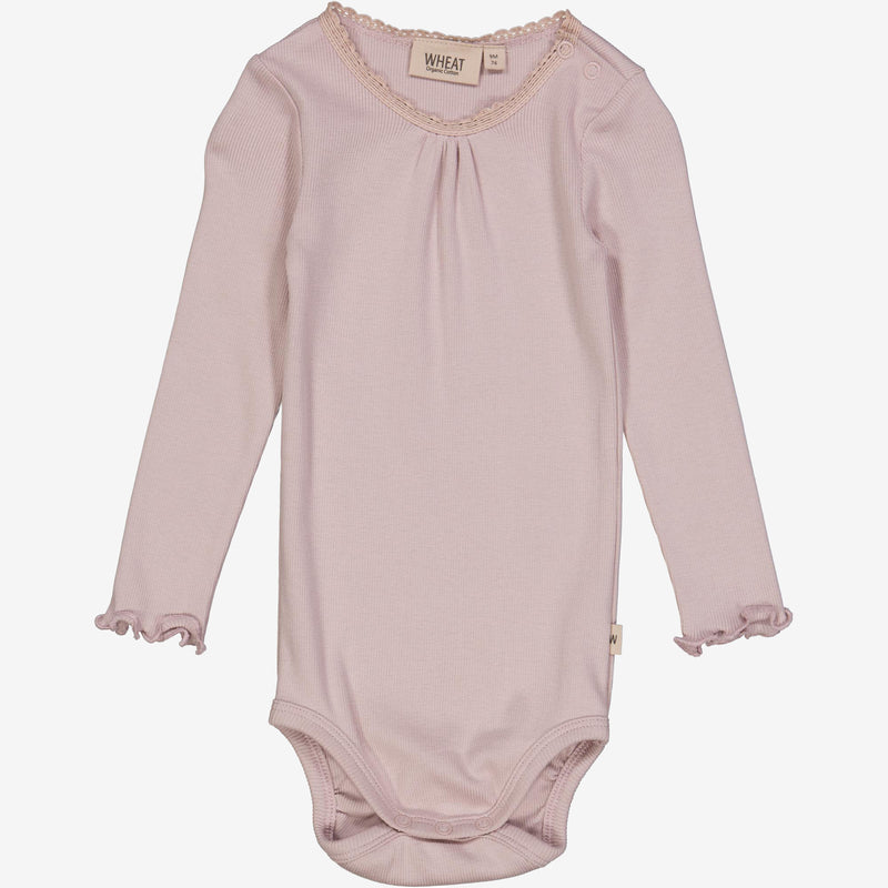 Wheat Main  Body Rib Blonder LS Underwear/Bodies 1354 soft lilac