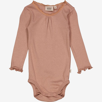 Wheat Main  Body Rib Blonder LS Underwear/Bodies 2031 rose dawn