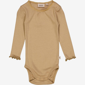 Wheat Main  Body Rib Blonder LS Underwear/Bodies 3308 latte