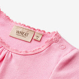Wheat Main Kortermet body Edna | Baby Underwear/Bodies 2356 pink